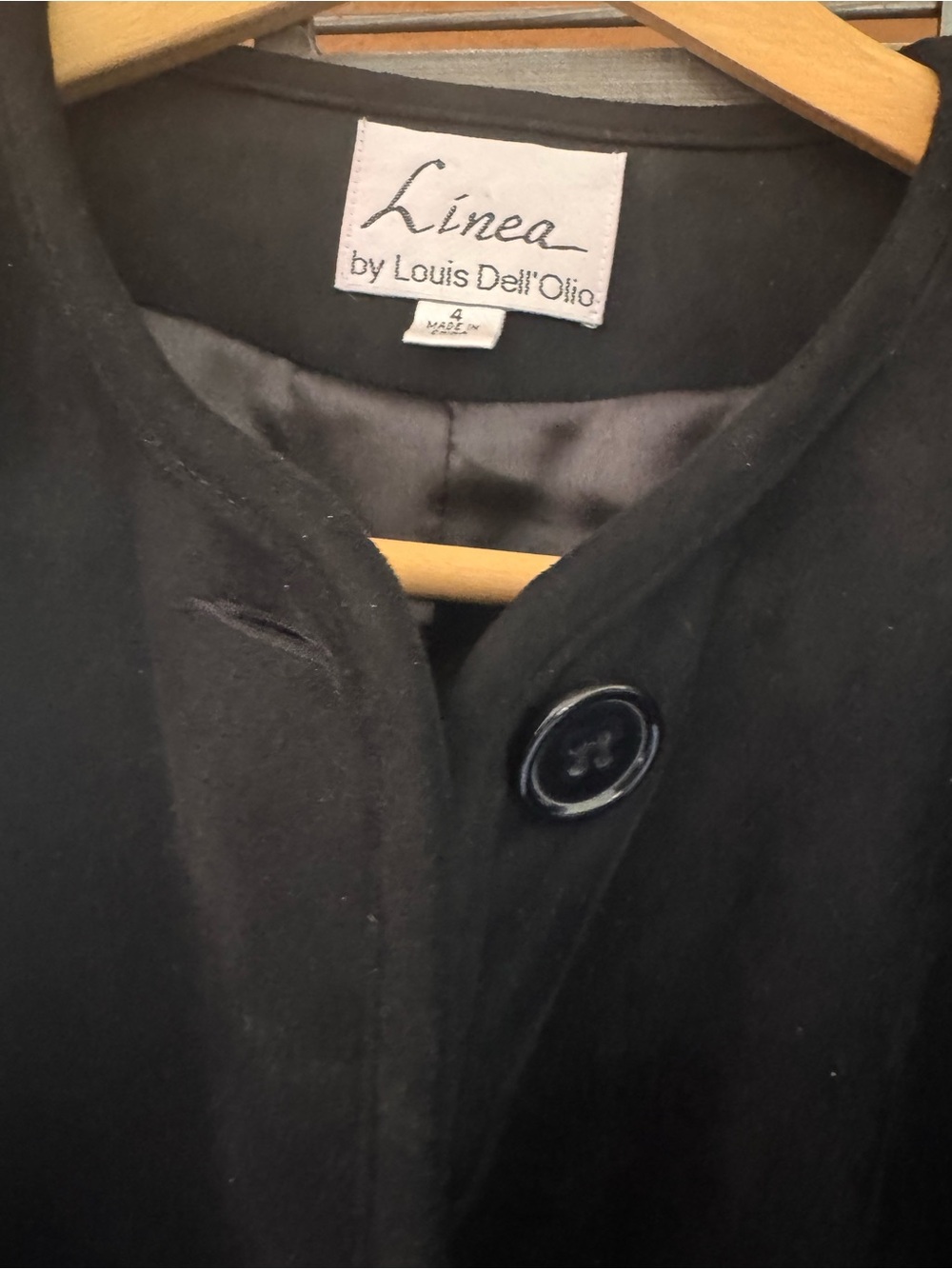 Linea by Louis Dell'Olio Faux Suede Fully Lined size 4 (fits like a size 6)